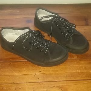 Rag & Bone Black Canvas Shoes 7.5/ 37.5